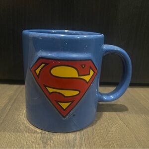 DC Comics Superman Logo 12 Ounce Coffee Mug Kitchenware Collectible